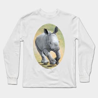 Baby Rhino Long Sleeve T-Shirt